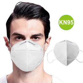 چین KN95 نازک تاشو نیمی از ماسک صورت عمودی تاشو تاشو با الاستیک گوش کارخانه