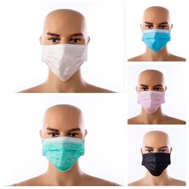 چین ماسک صورت پوستی اثبات گرد و غبار Earloop اندازه 17.5 * 9.5 سانتی متر ماسک گرد و غبار پزشکی دوستانه با محیط زیست کارخانه