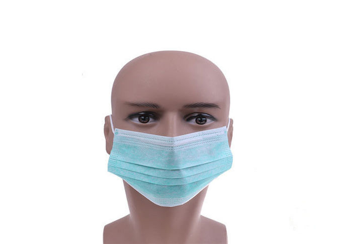 ماسک صورت بافته شده یکبار مصرف سه لایه ماسک بزرگ بزرگسالان