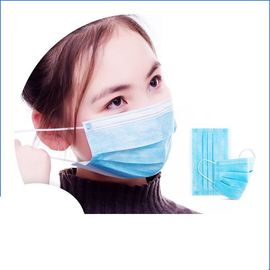 چین ماسک مخصوص تنفس ایمنی ضد ویروس / ماسک صورت یکبار مصرف با حلقه الاستیک گوش کارخانه