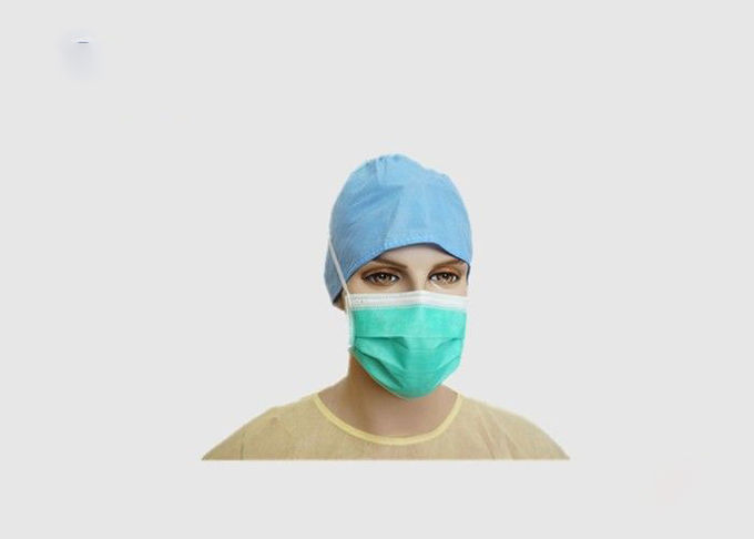 ماسک تنفس پزشکی آسان تخریب ، وزن سبک ماسک محافظ یکبار مصرف